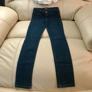 Dark blue skinny jeans